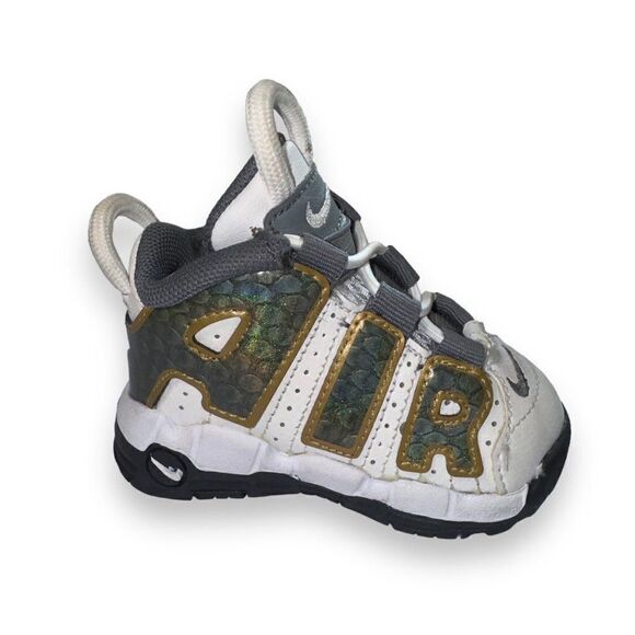 Nike Air More Uptempo SE GT 'Snakeskin' CQ4582-100 Infant 3 - Picture 7 of 11